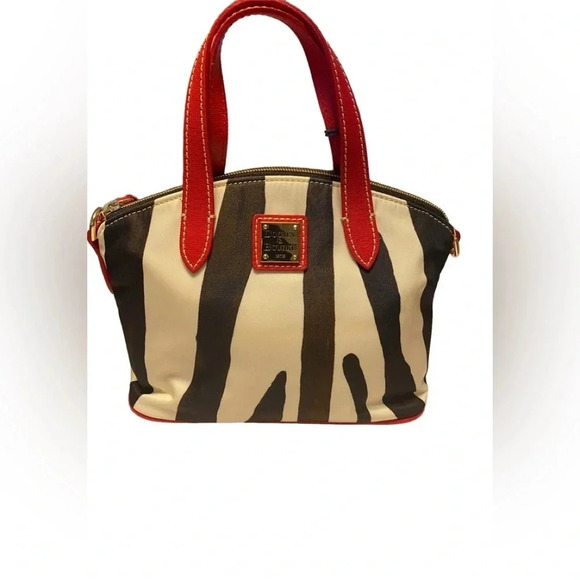 NWT Dooney & Bourke Mini Ruby Zebra Bag - Picture 1 of 15